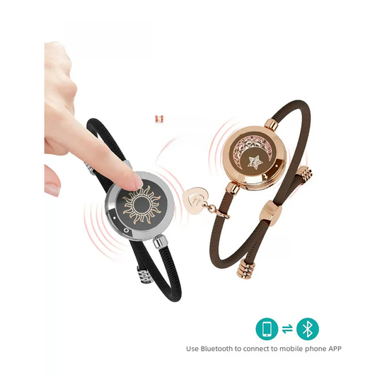 Totwoo Smart Bracelet with Flash & Vibration for Couples